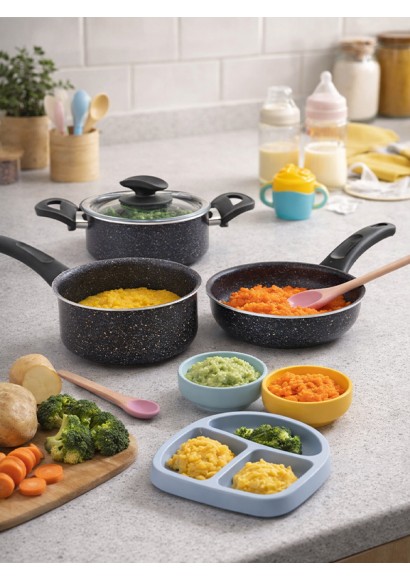 EMEL 14 Cm Klasik Tencere Seti