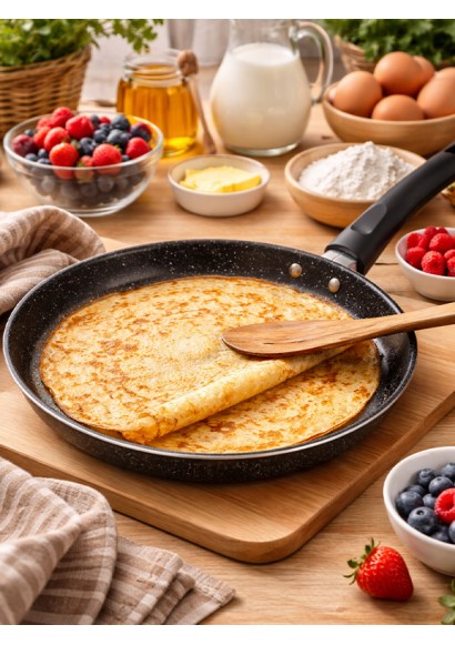 EMEL 26 Cm Granit Krep Tavası